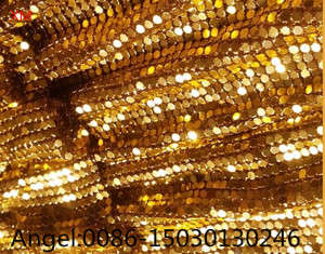 Beautiful and Fashion Metal Sequin Cloth, Fabric Sequin