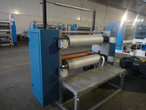 Facial Tissue Folding Machine with Embossing