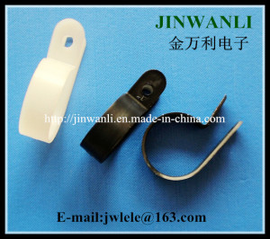 3.2 mm PA66 R Shaped Fixed Clamp Cable Clip