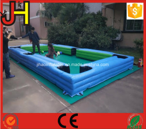 Inflatable Snooker Ball Game, Inflatable Foot Pool, Football Pool Table