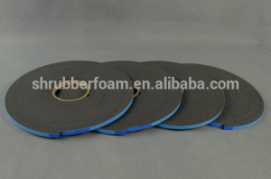 Double Sided 6mm and 8mm PVC Foam Tape for Install Glass Curtain Wall
